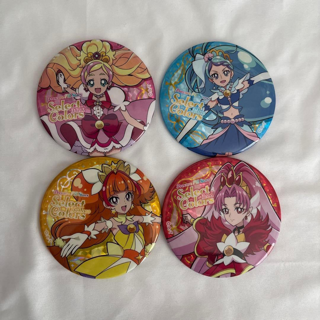 プリキュア セレクトカラーズ セレカラ Go!プリンセスプリキュア　缶バッジ