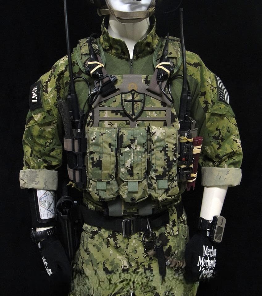 SEMAPO AOR2 コンバットシャツ NAVY CUSTOM DEVGRU - メルカリ