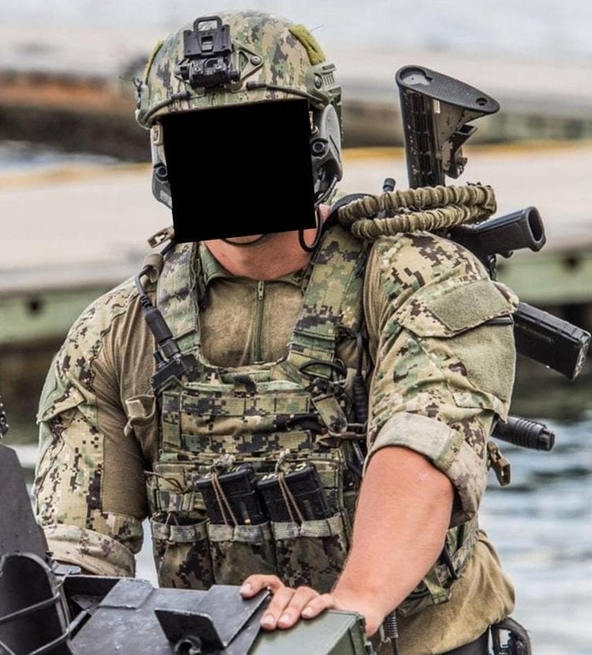 SEMAPO AOR2 コンバットシャツ NAVY CUSTOM DEVGRU - メルカリ