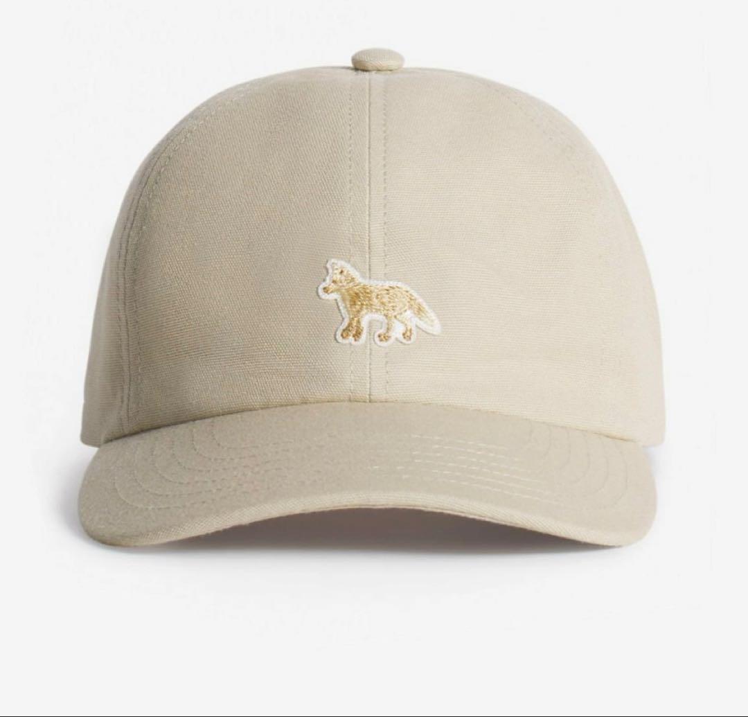 帽子 Maison Kitsune BABY FOX CAP Marble