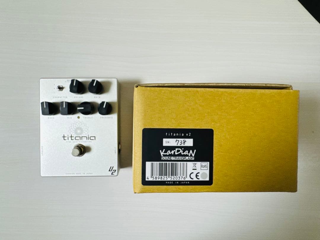 【美品】KarDian titania V2 ハイゲインディストーション