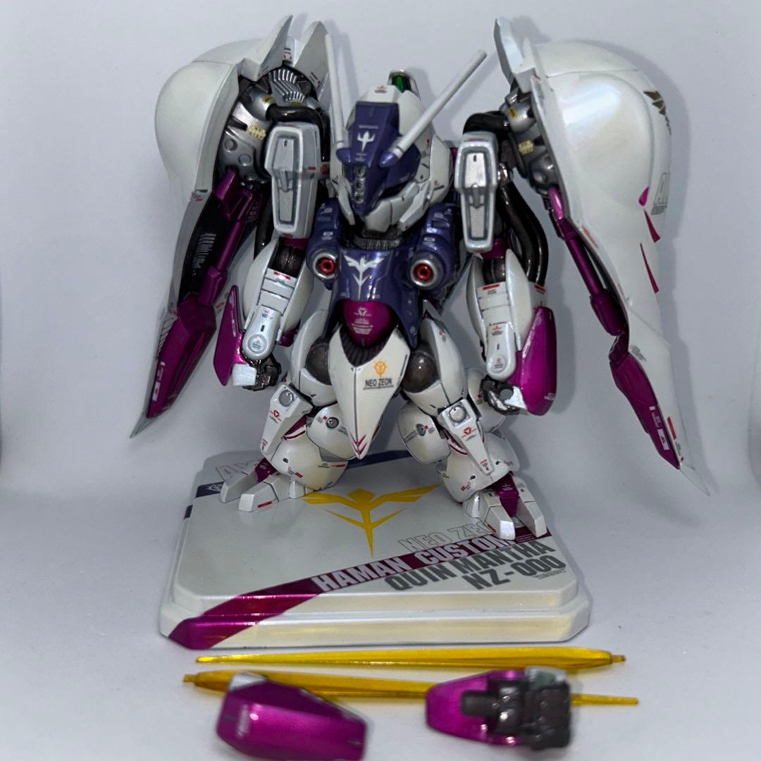 ガンダムコンバージ塗装 ハマーン専用クインマンサ - メルカリ
