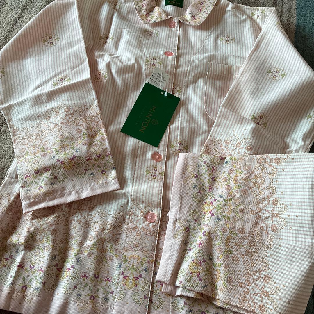 未使用タグ付きMINTONレディースパジャマ