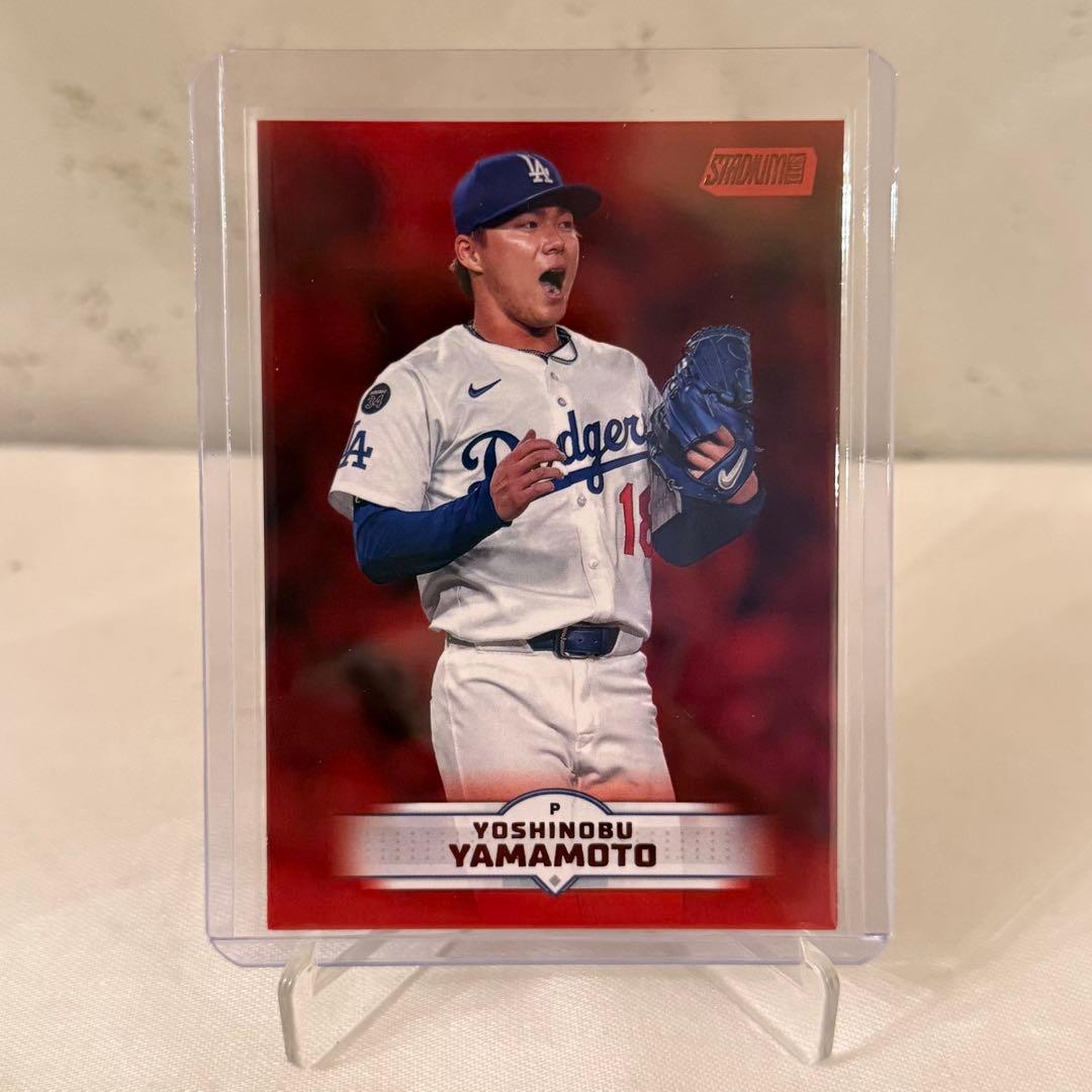 topps 山本由伸 Yoshinobu Yamamoto ブロンズパラレル - メルカリ