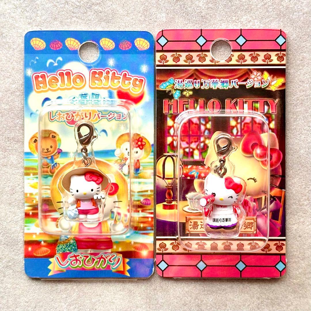 ご当地キティ 千葉限定 湯巡り万華郷 しおひがりキティ 湯巡り万華鏡