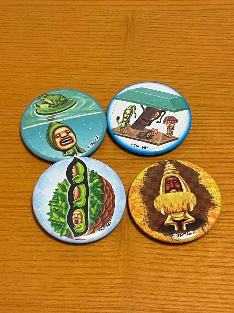 こびとづかん ピンバッジ4個セット - メルカリ