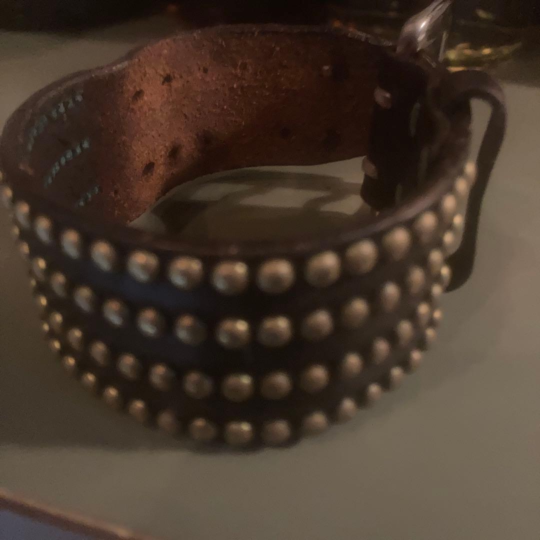 レザー スタッズ ブレスレット