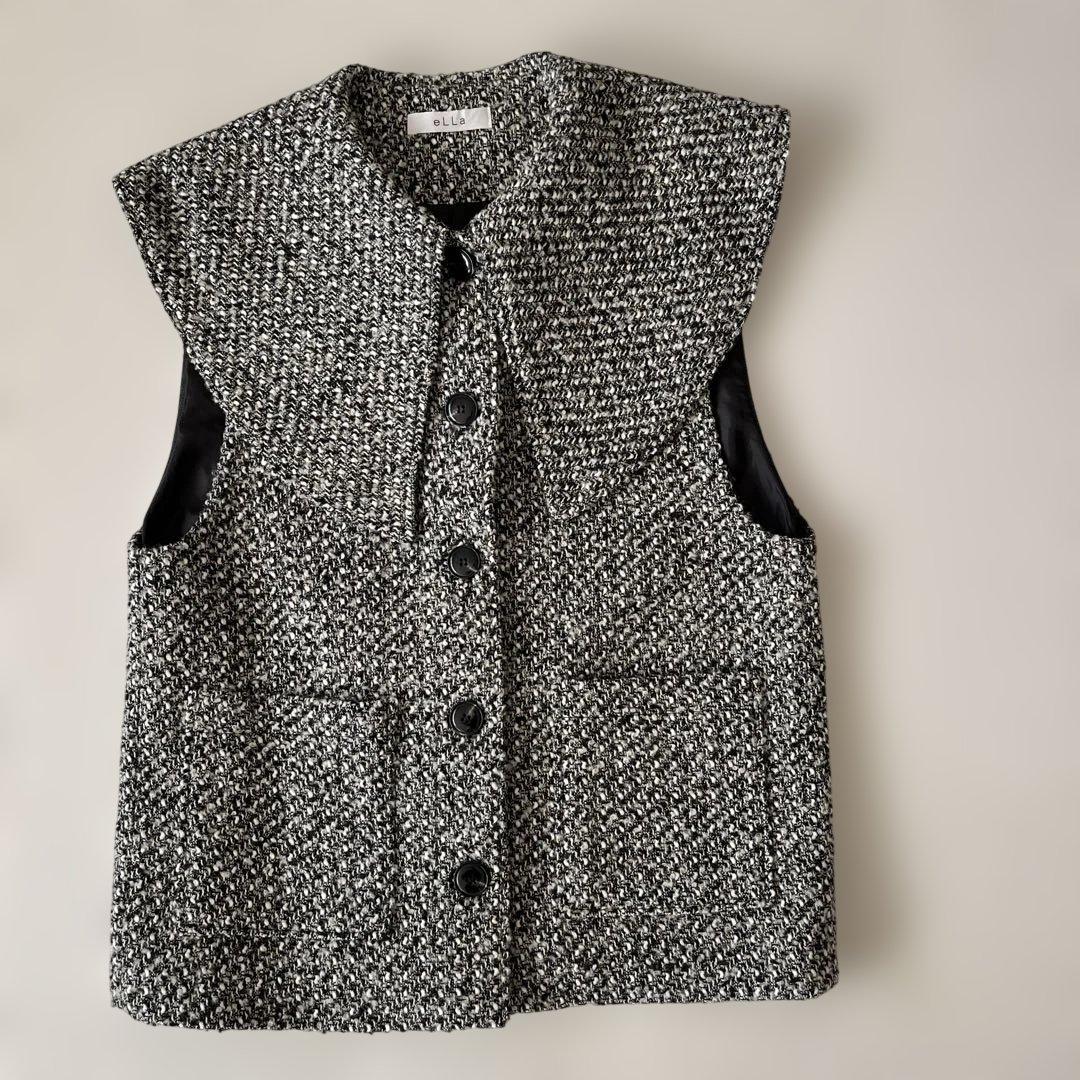 eLLa エラ　ショートジレ