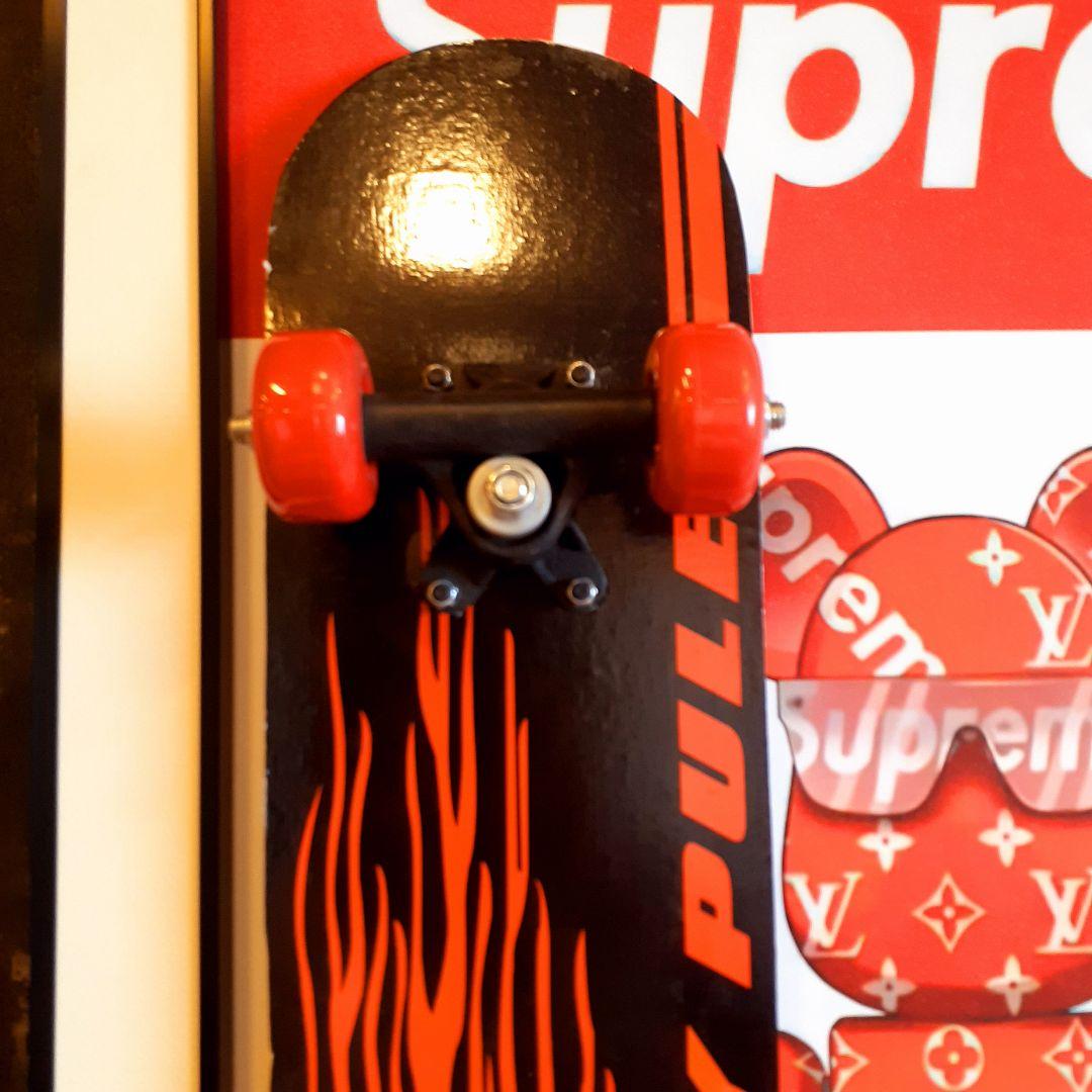 スケボーフィギア付 Louis Vuitton Supreme 3Dアートパネル - メルカリ