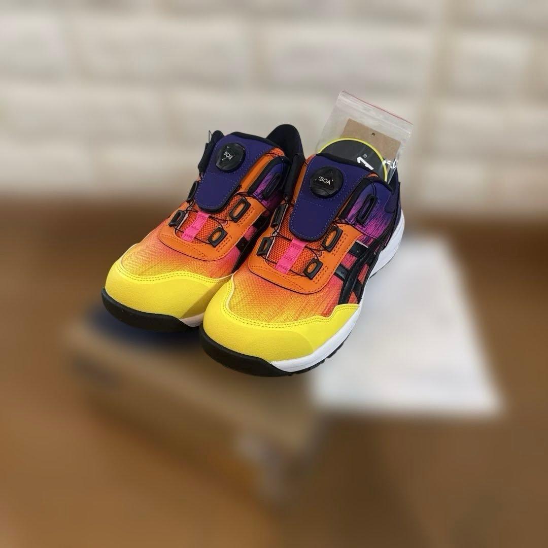 安全靴 BOA アシックス 希少限定カラー 24.5