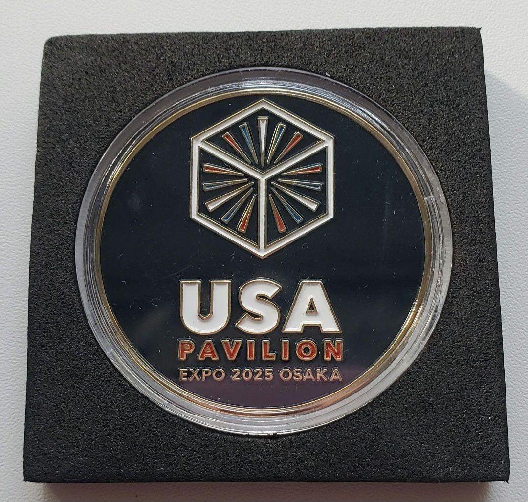 レア！ 大阪万博 2025 EXPO アメリカ館 メダル USA パビリオン
