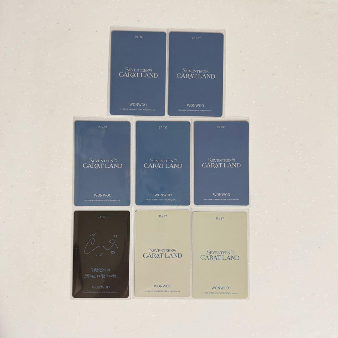 SEVENTEEN セブチ Carat land ケレン ウォヌ 2024 - メルカリ