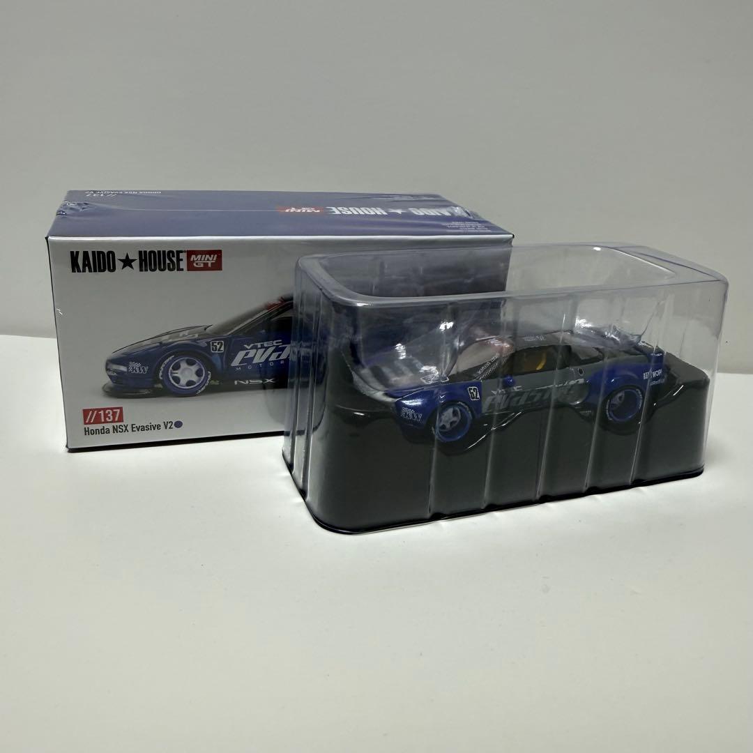ミニカー MINIGT Kaido House NSX Evasive V2 Chase