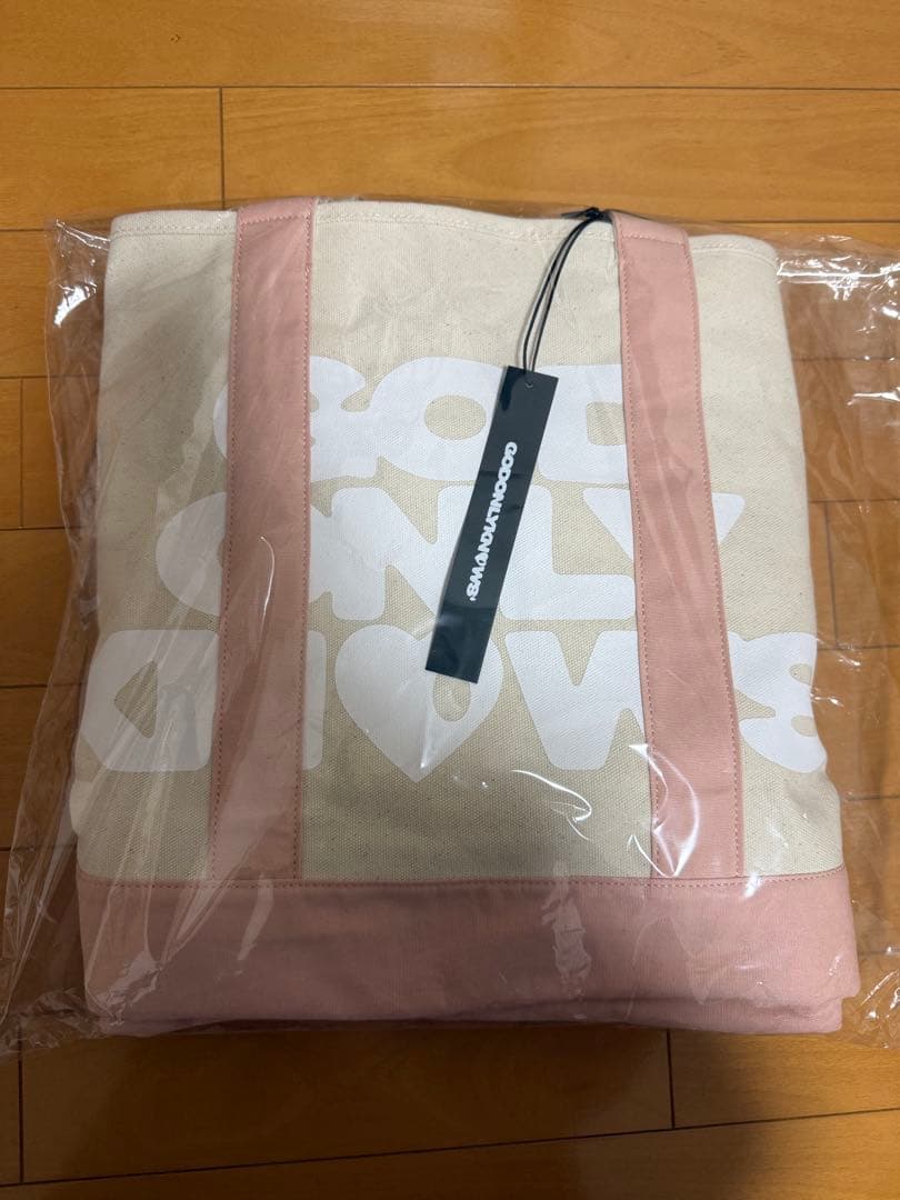 良品ファッション - GOD ONLY KNOWS トートバッグ ピンク F102294333