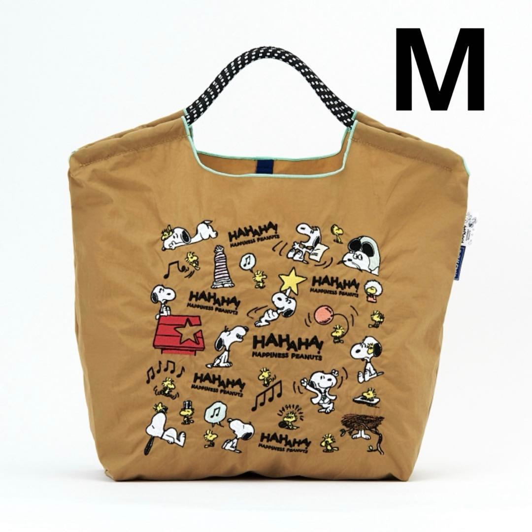 ボールアンドチェーン スヌーピー トートバッグ M ブラウン Ball&Chain(ボールアンドチェーン) JOE COOL/PEANUTS /Mサイズ | B'2nd