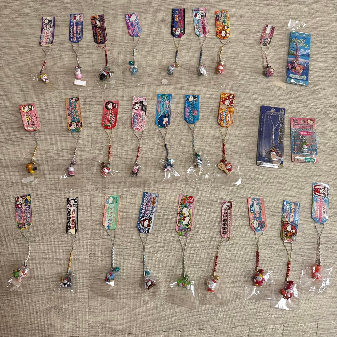 ご当地キティ根付　激レア含む27点セット