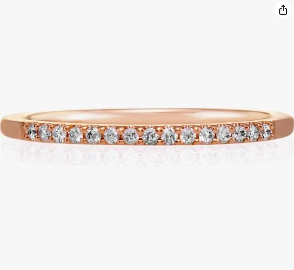 4℃(ヨンドシー) K18PG ハーフエタニティ リング 楽天市場】4℃ ヨンドシー K18PG ピンクゴールド ハーフエタニティ