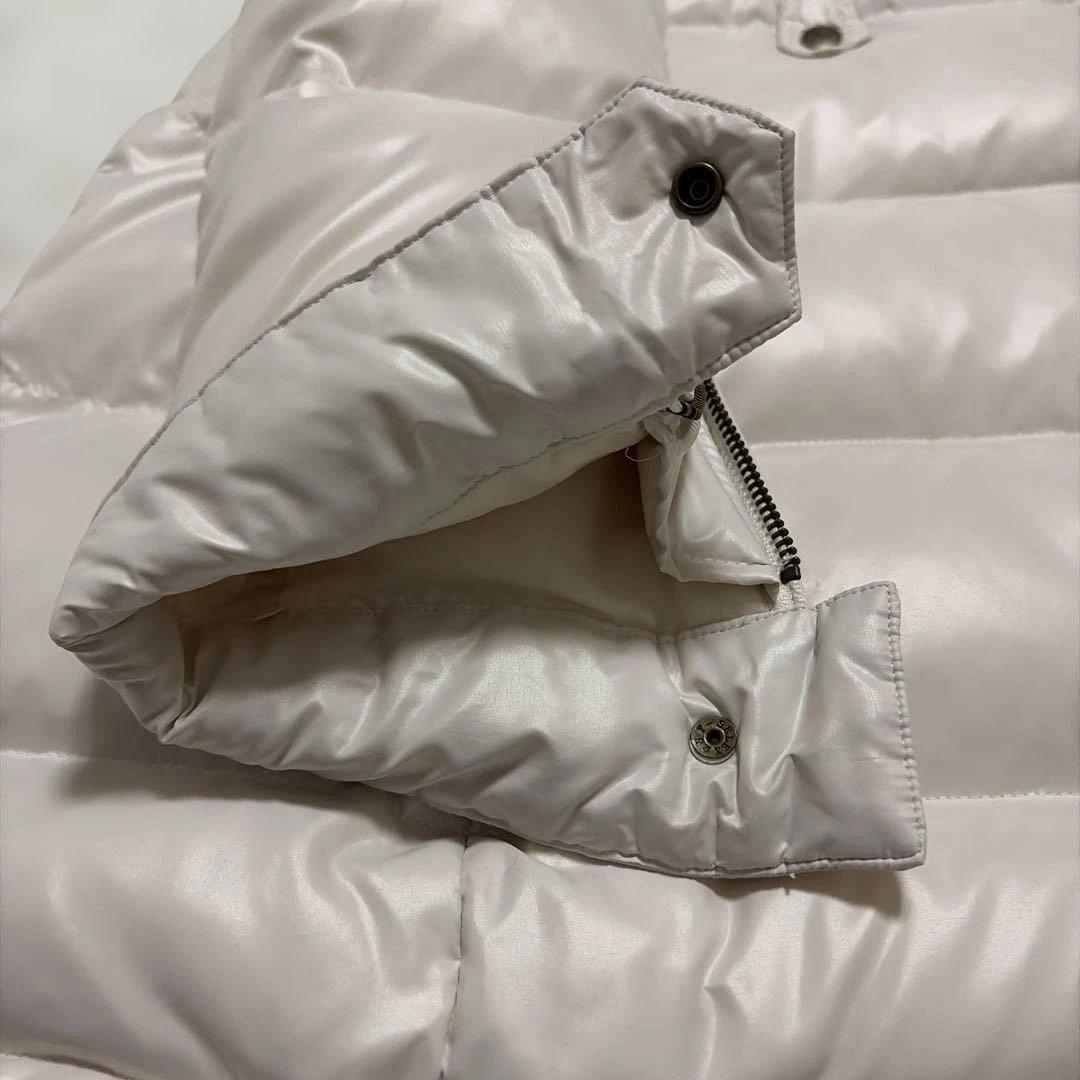 バーバリーブルーレーベル ダウンコート M ノバチェック ホワイト