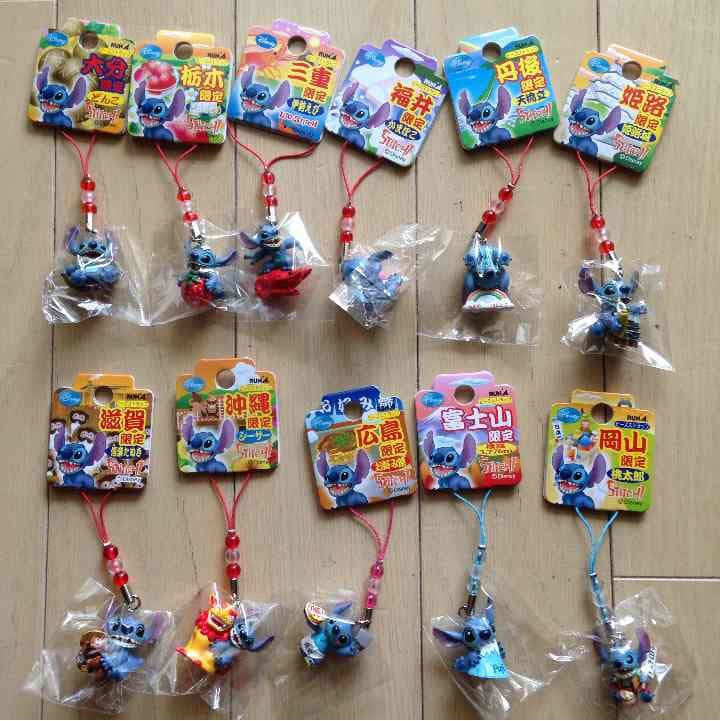 ご当地スティッチストラップ全11個!!の通販はau PAY マーケット - 輸入