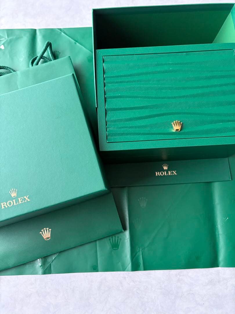 【２点】ロレックス ROREX‼️ グリーン ケース(外箱、内箱)