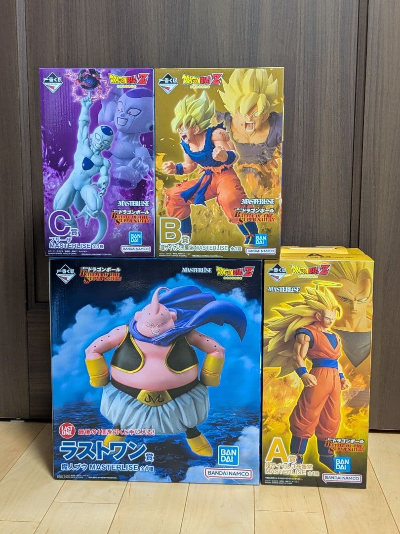 一番くじ　ドラゴンボール　A賞　孫悟空3　B賞　超サイヤ人　ラストワン　魔人ブウ