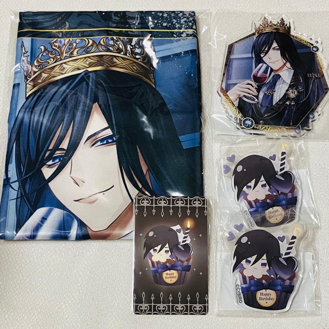 イケメンヴィラン クッションカバー アクリルスタンド クリップ他 ヴィクトル