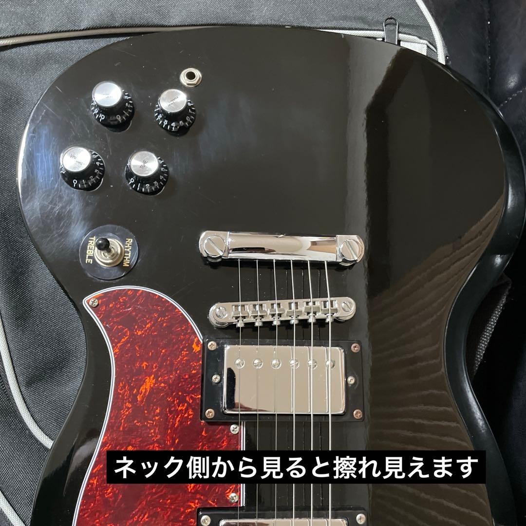 Epiphone SG 鼈甲 BLACK GROVER PEGグローバー - メルカリ