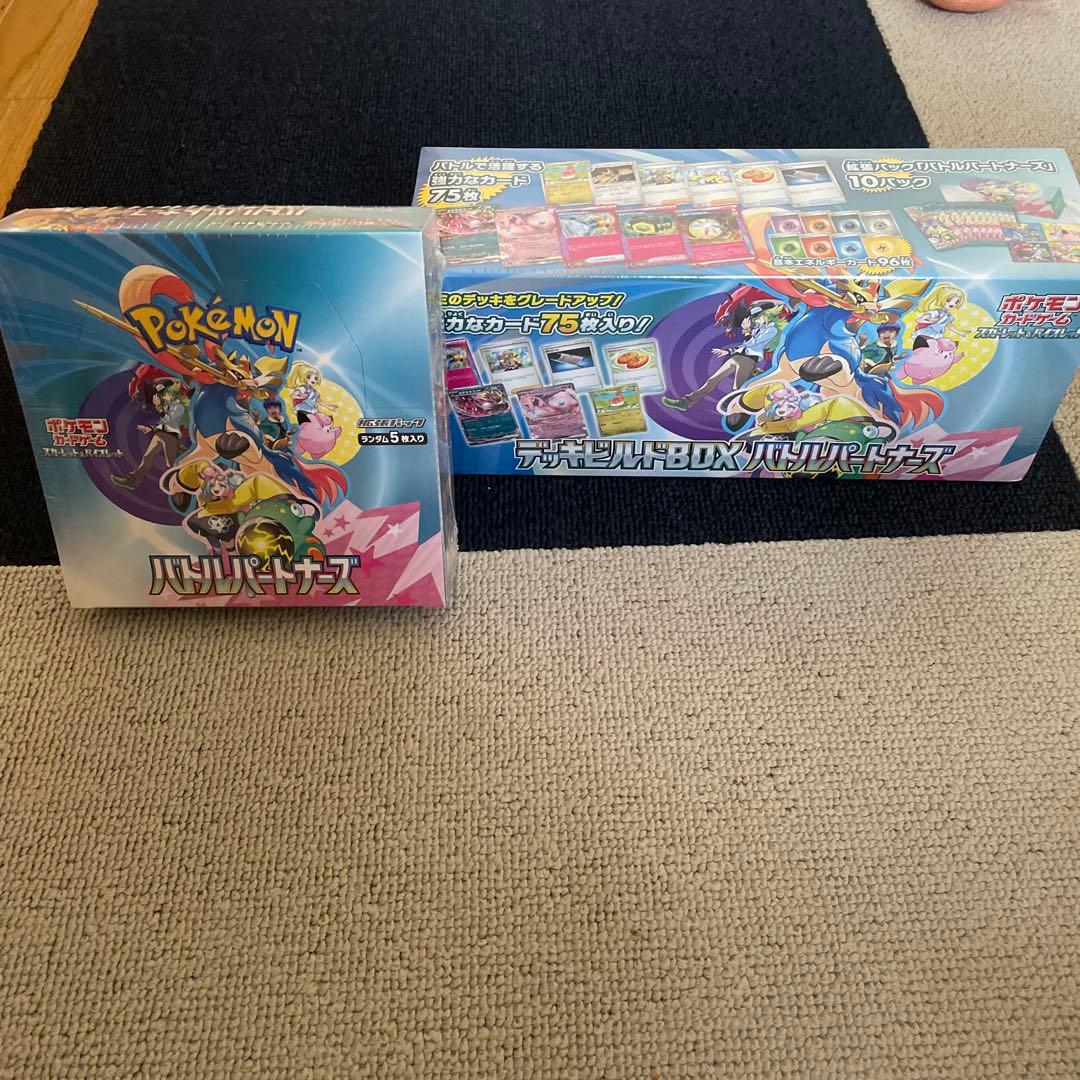 バトルパートナーズ 未開封シュリンク付き　デッキビルド 新品未開封】シュリンク付きボックス バトルパートナーズ デッキビルド