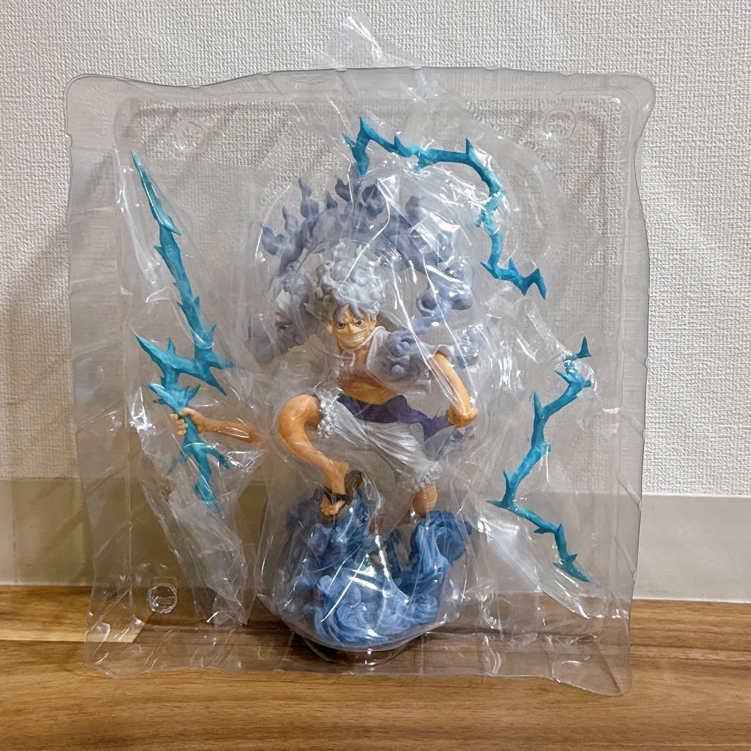 ワンピース一番くじ A賞 モンキー・D・ルフィ ギア5 魂豪示像 - メルカリ