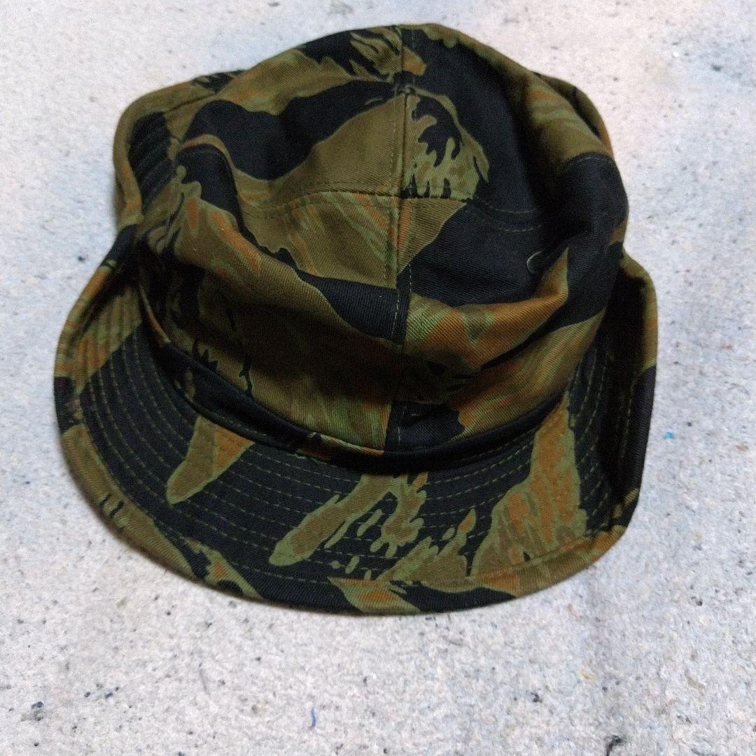 ベトナム戦☆タイガーストライプ☆ カウボーイハット(ラスト①)