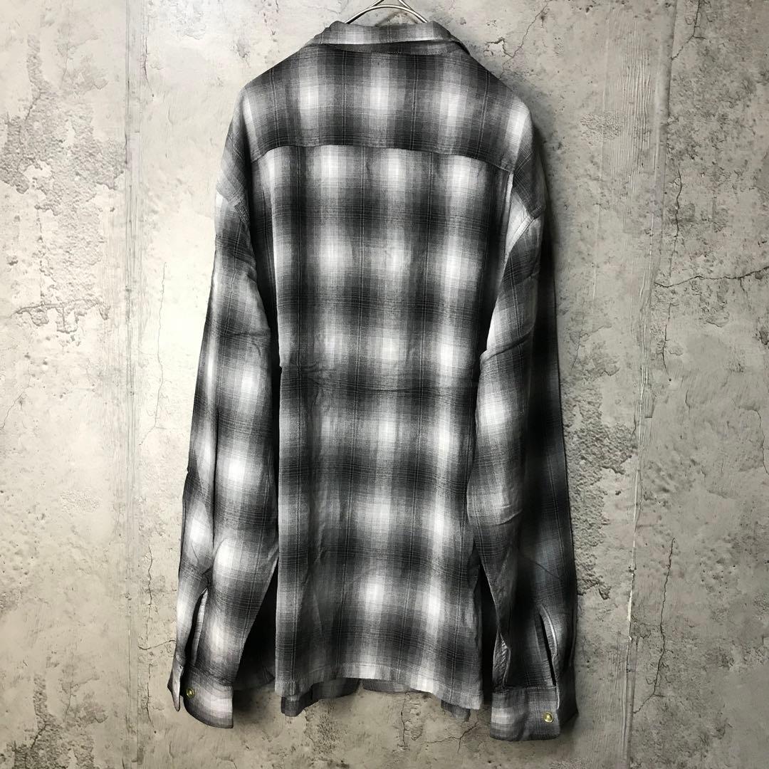 di55古着 タウンクラフト オンブレ レーヨンシャツ 復刻 タグ付き