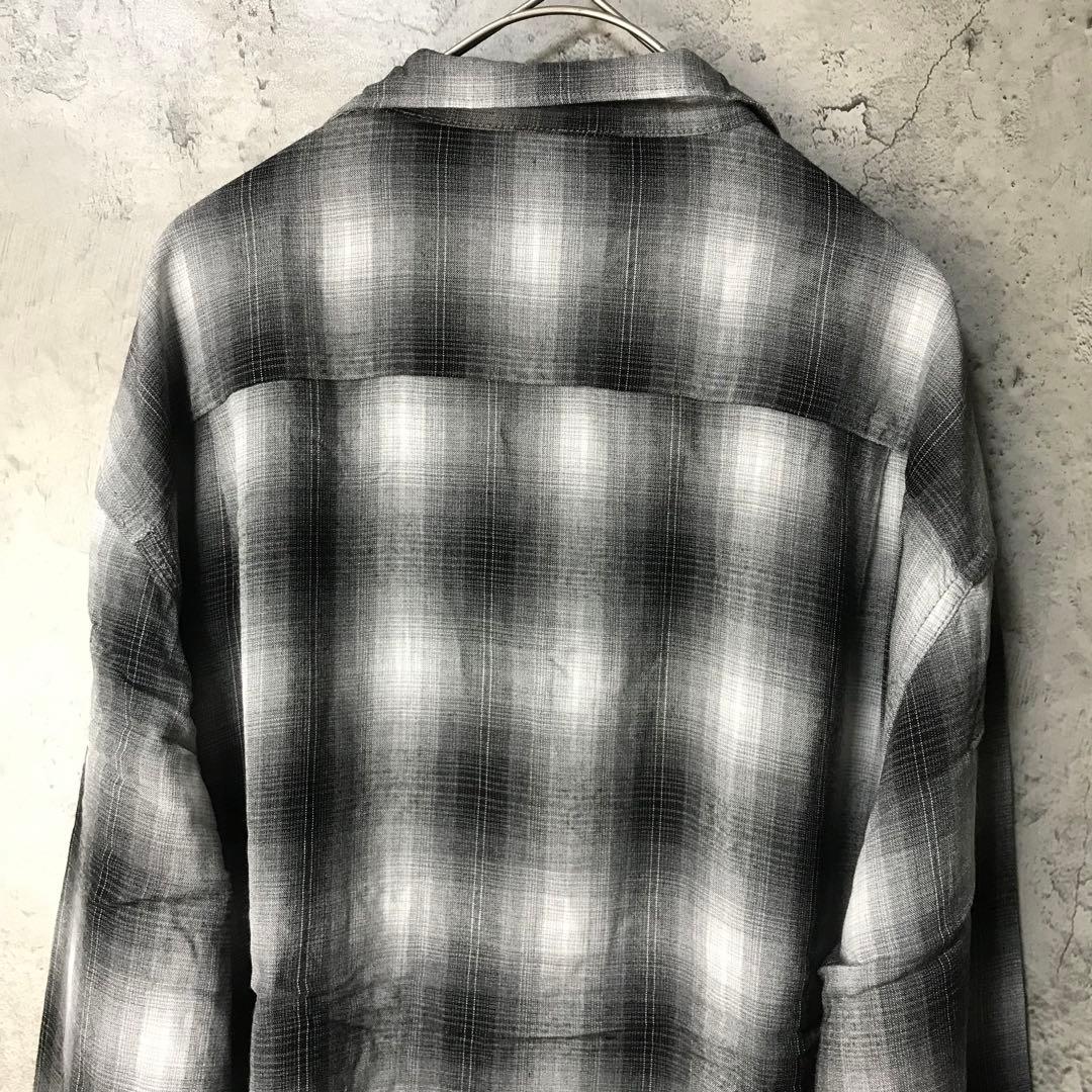 di55古着 タウンクラフト オンブレ レーヨンシャツ 復刻 タグ付き