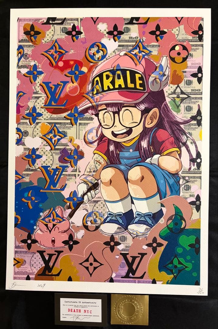 世界限定100枚 DEATH NYC アート ポスター ar02