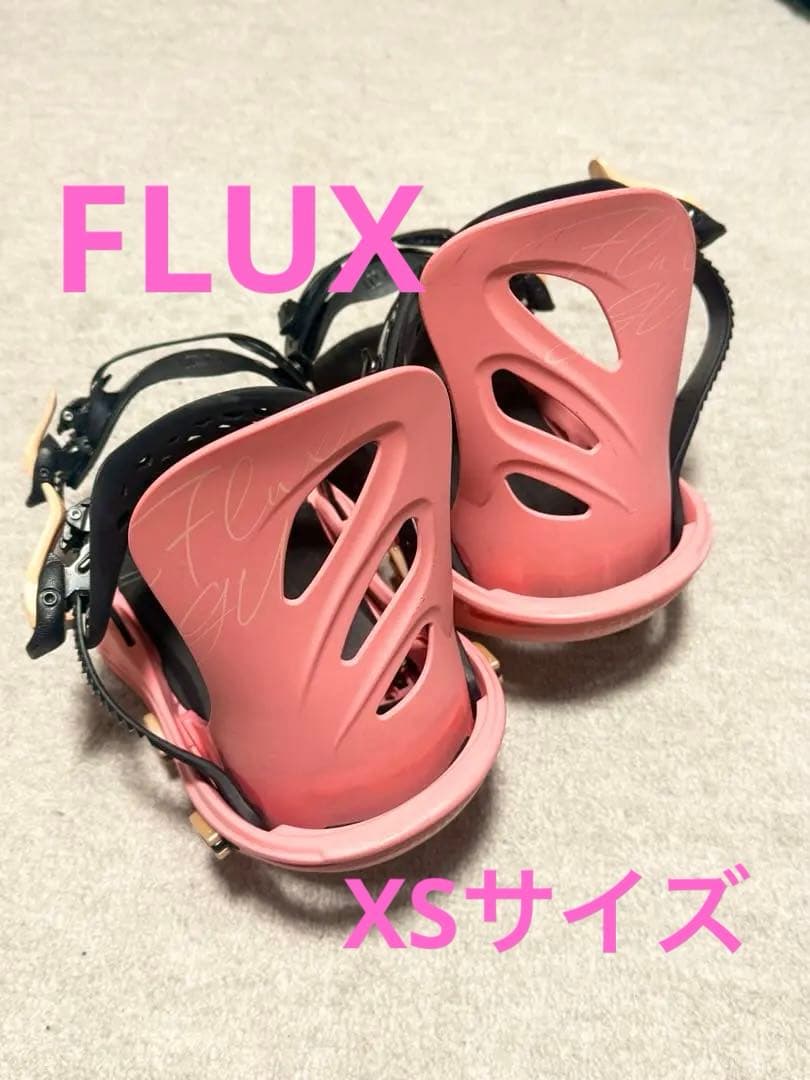 【値下げ】FLUX ビンディング XSサイズ　レディース　バイン　スノボ