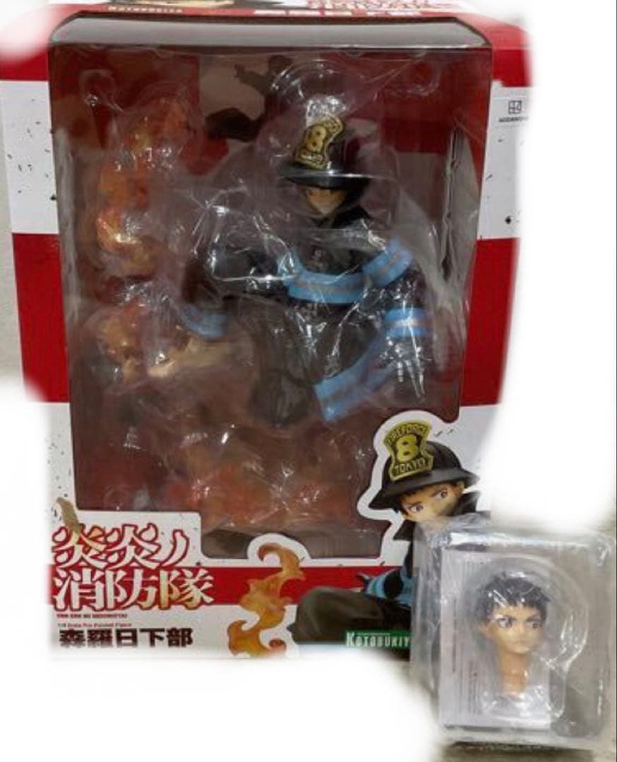 炎炎ノ消防隊 森羅日下部 1/8スケール フィギュア コトブキヤ - メルカリ