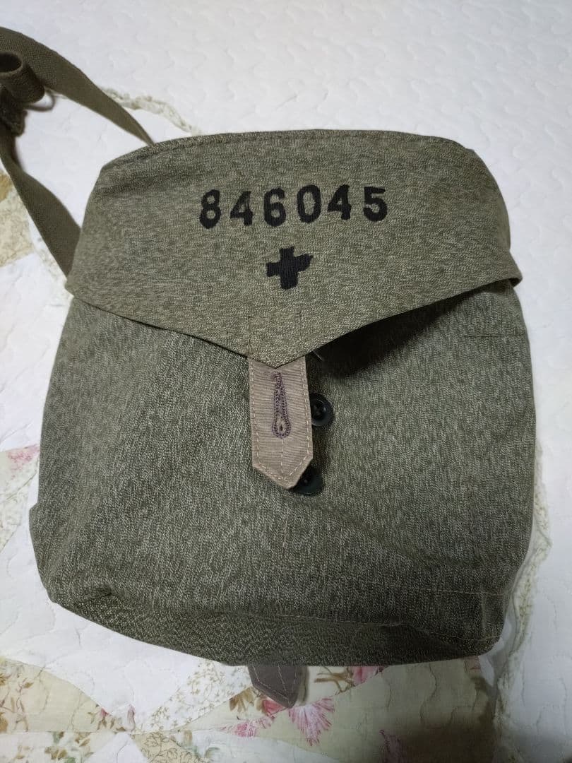 スイス軍　ヴィンテージミリタリーバッグ