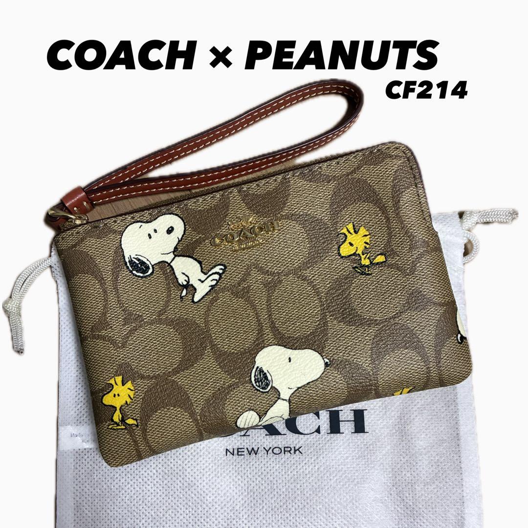 COACH x PEANUTS ポーチ eseight_221106-a-cf214-imt1o