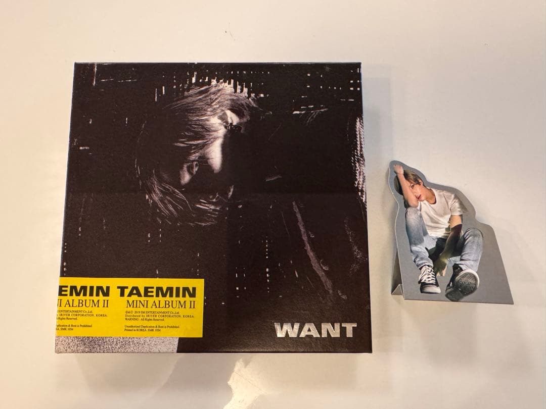 SHINee テミン WANT TAEMIN CD - メルカリ