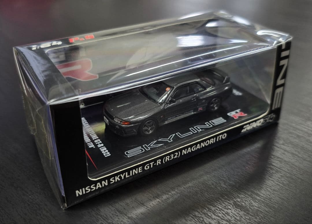 ミニカー NISSAN SKYLINE GT-R (R32) NAGANORI ITO