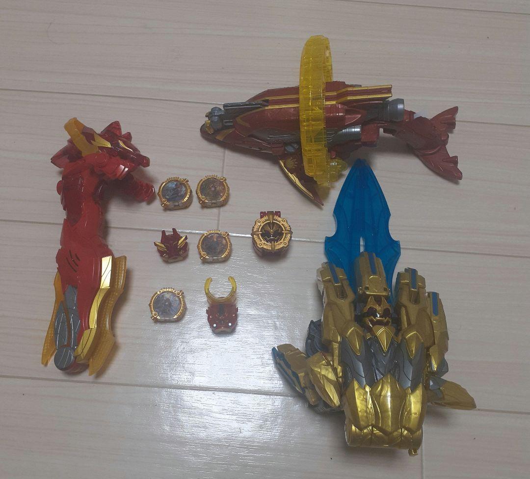 DXテガソード&DXウルフデカリバー&DXオルカブースター5050セット