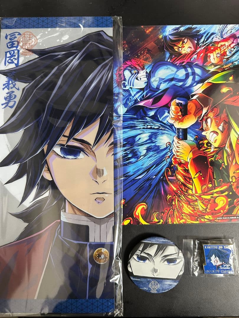 冨岡義勇 柱展 リバーシブルビジュアルパネル バッチ