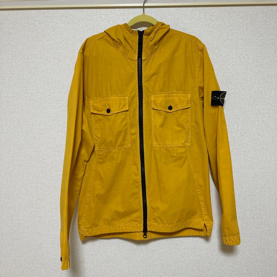 【レアモノ】Stone  フード付きブロゾン イエロー M
