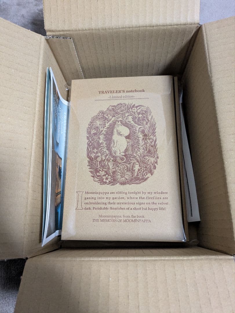 新品　トラベラーズノート 限定セット MOOMIN パパの思い出 トラベラーズノート 限定セット MOOMIN パパの思い出 - TRAVELER'S