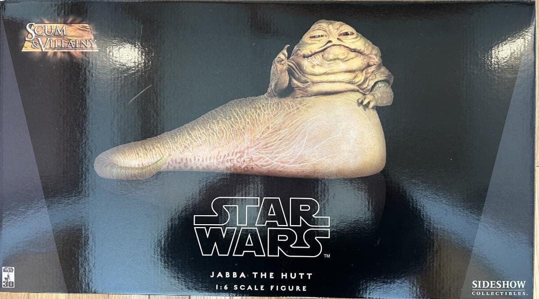 特撮 Star Wars Jabba the Hutt 1/6 SIDESHOW 1/6 Scale Jabba the Hutt and Throne Environment by Sideshow