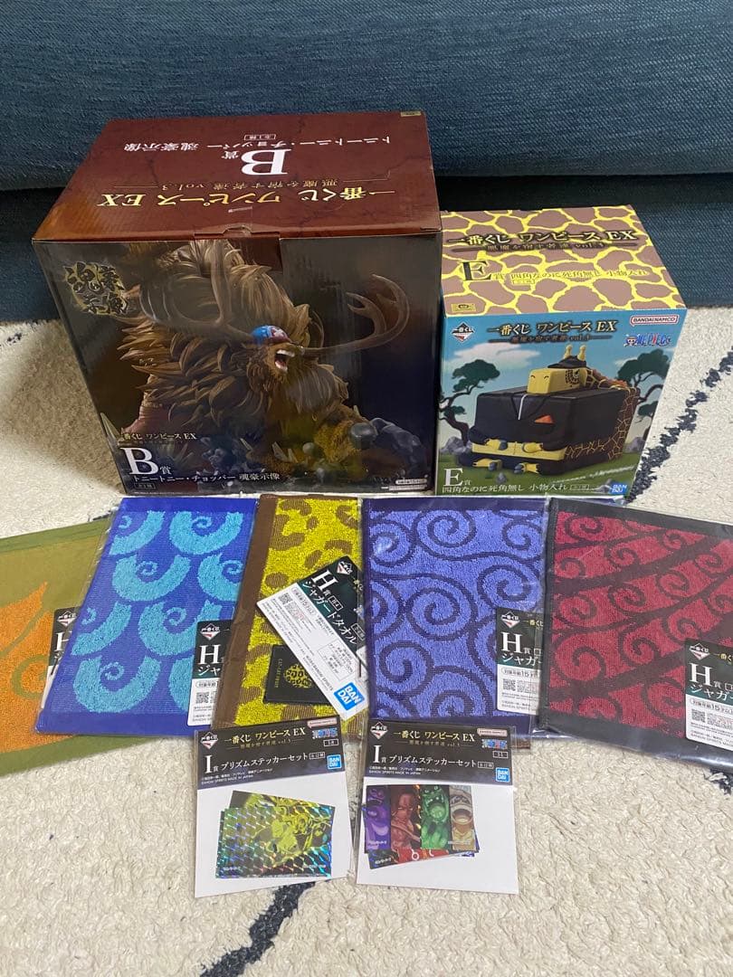 ワンピース一番くじ　魂豪示像 悪魔を宿す者達　B賞&E賞　下位賞セット