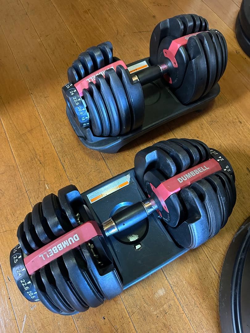 【引き取り限定】【神奈川県】可変式ダンベルセット DUMBBELL 25kg