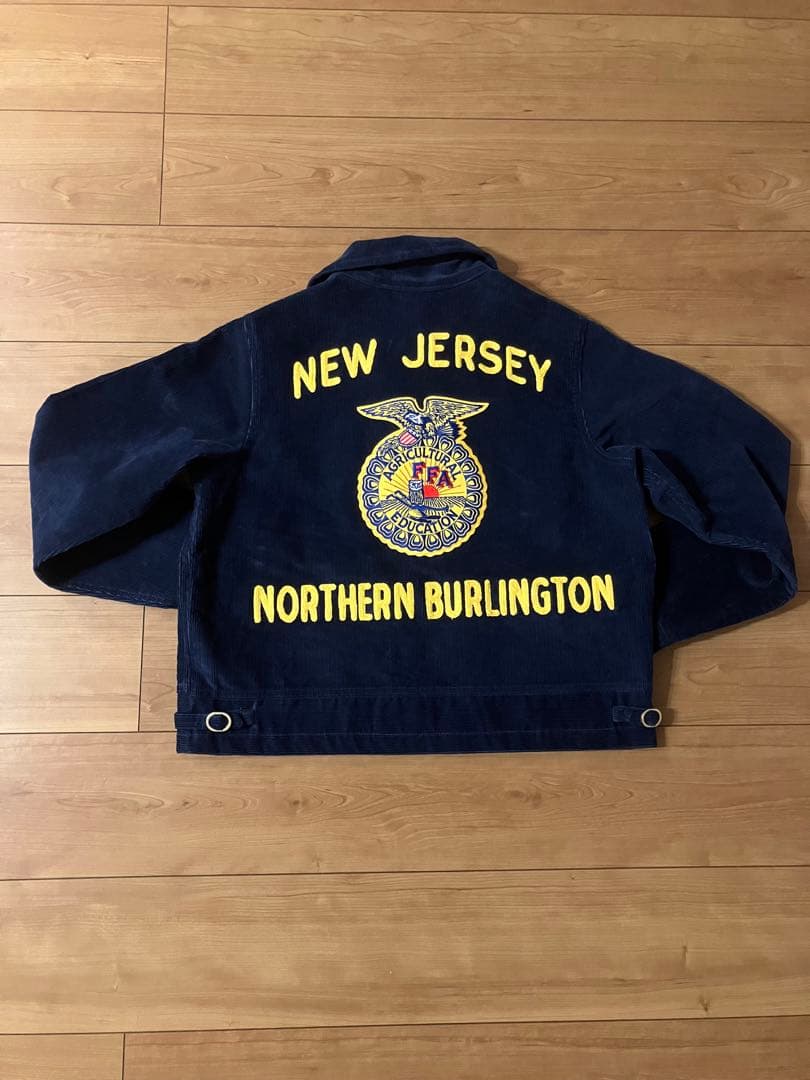 ミ*吉様 FFA ネイビー ジャケット NEW JERSEY