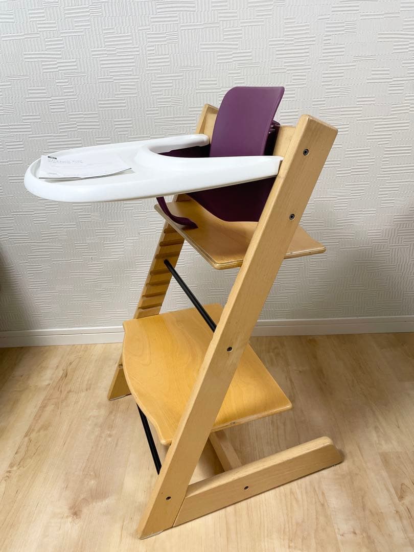 ストッケ トリップトラップ ナチュラル シリアル3 ベビーセット テーブル
