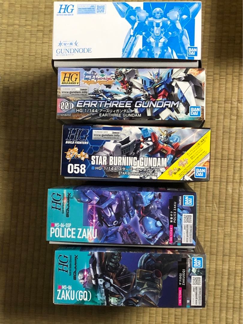 HG 1/144 ガンプラ 5点セット まとめ売り
