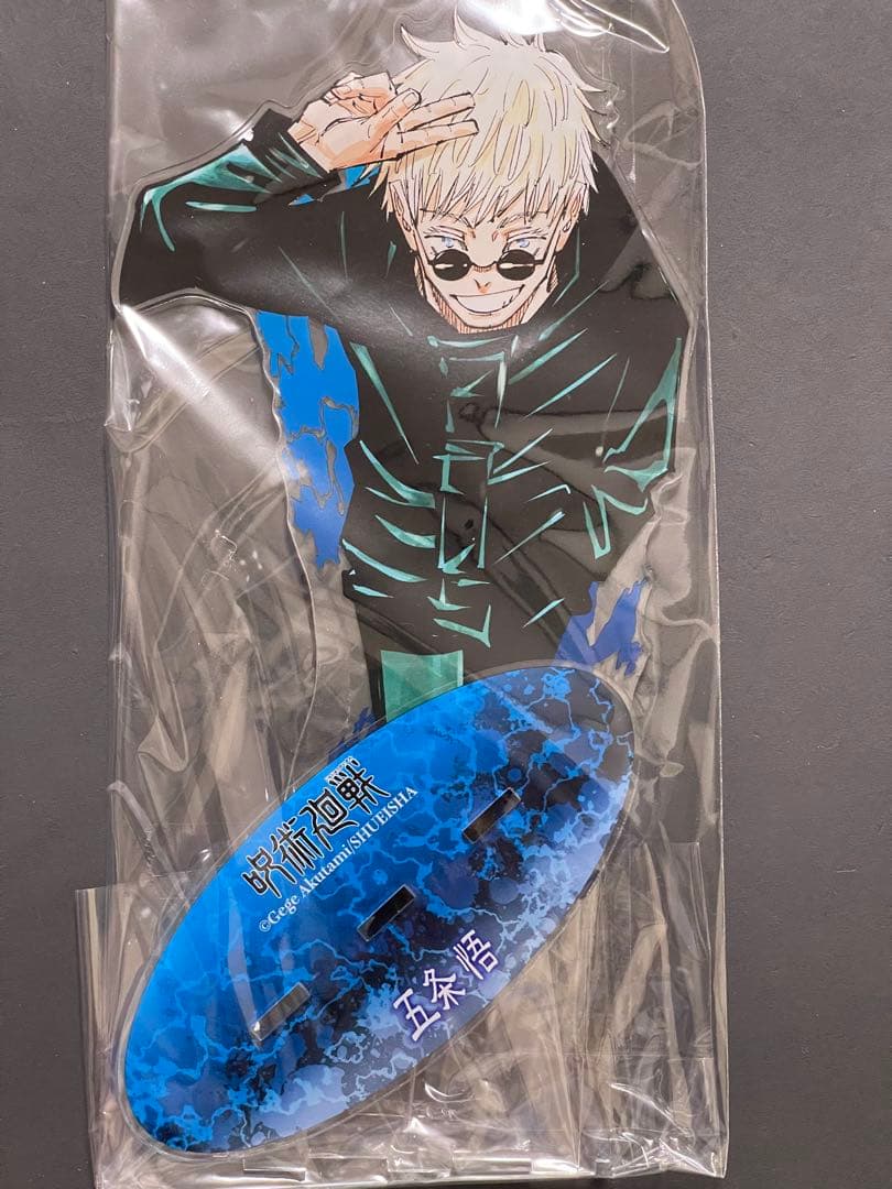 美品 呪術廻戦 五条悟 アクリルMEGAフィギュア MEGAアクスタ - メルカリ